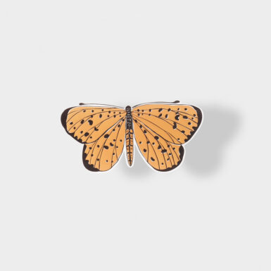 A Gemma Orkin Butterfly Card, Polka Dot
