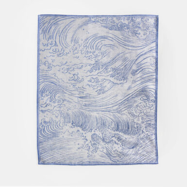 The Wild Coast Kitchen Cloth, Linen Jacquard