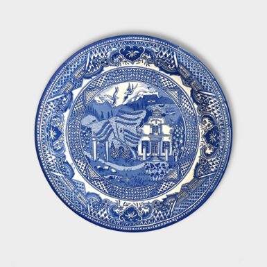 A Pack of Eight Cape Willow Paper Plates